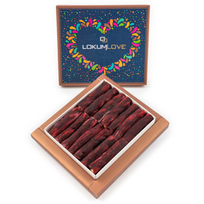 Ahududu Fıstıklı Fitil Lokum 300 Gr - TAZE7