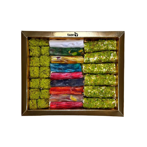 Karışık Antep Fıstıklı Lokum 440 Gr - 