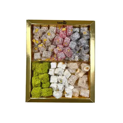 Karışık Çifte Kavrulmuş Lokum 420 Gr - 