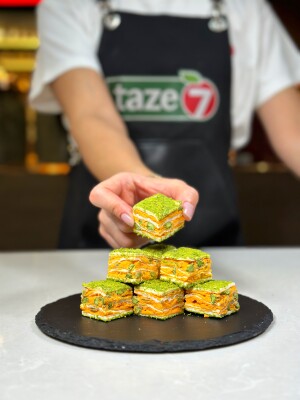 Portakallı Katmer Lokum 300 Gr - TAZE7